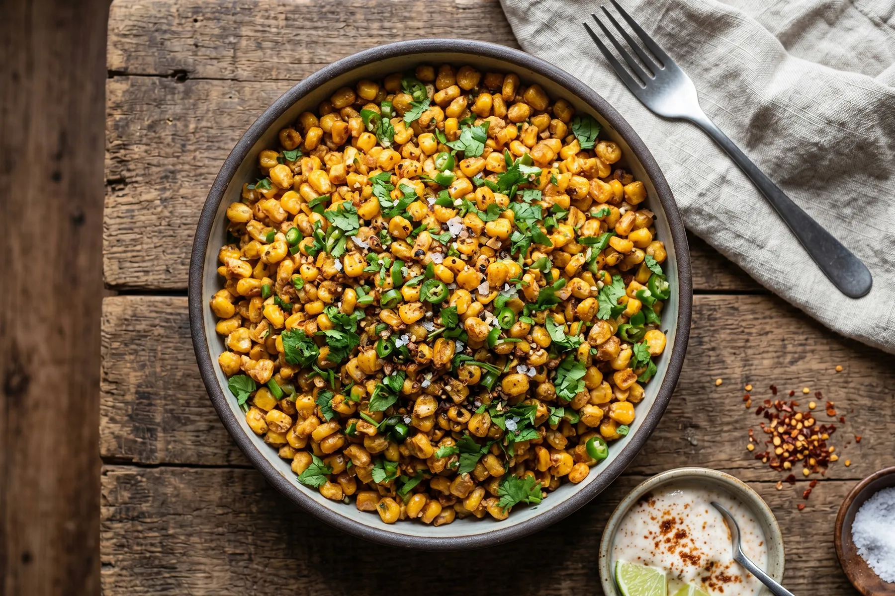 Pepper Salt Crispy Corn